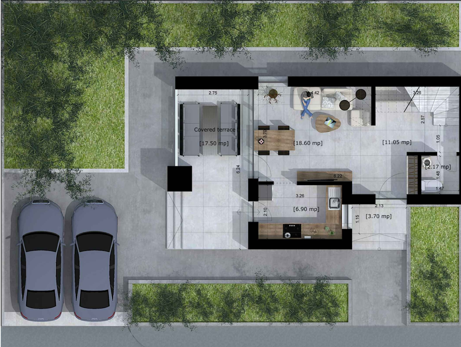 TYPE A1 120 SQM Ground floor